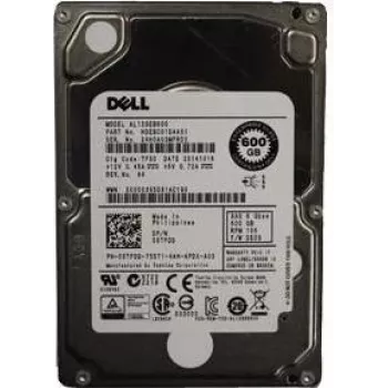 2.5 collu Dell HD 600G SAS 10K 2.5 T-13SE E/C cietais disks, 600 GB, 10 000 apgr./min, SAS interfeiss