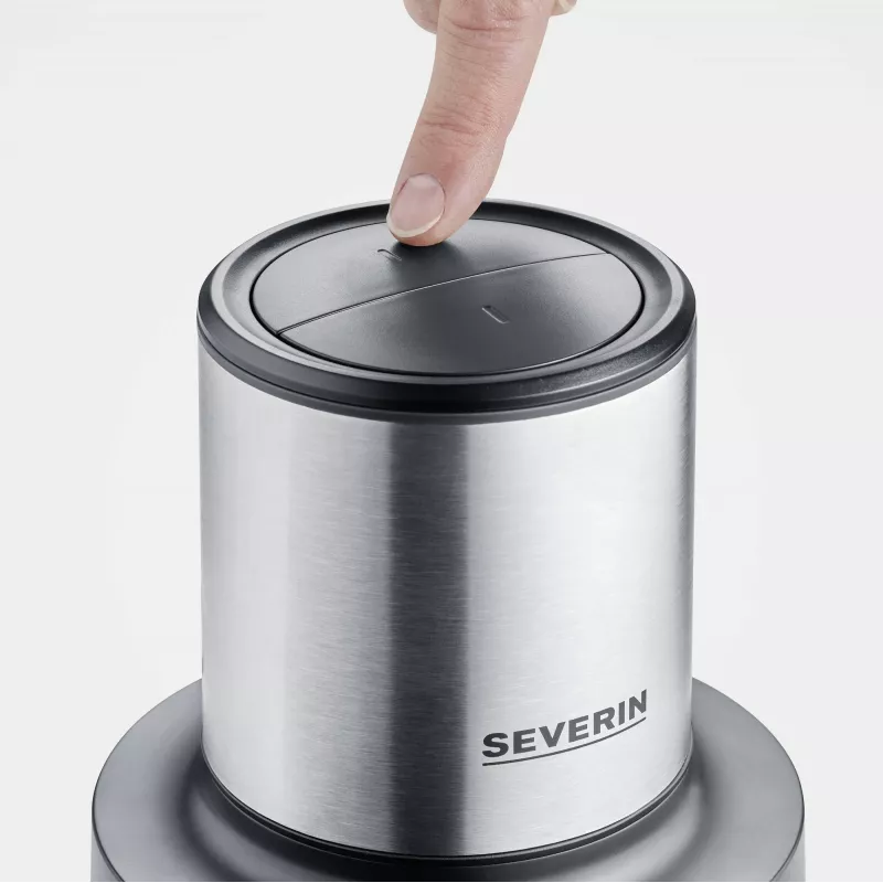 Elektriskais virtuves kombains Severin KM 3867 1 L 400 W melns sudrabs caurspīdīgs