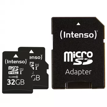 Atmiņas karte Intenso 32GB UHS-I microSDHC dubultpaka