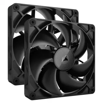 CORSAIR iCUE LINK RX140 140mm Melns 2 komplektā