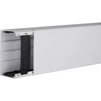 Hager LF6011007035 Kabeļu kanāls elektroinstalācijai (G x P x A) 2000 x 110 x 60 mm 1 gab. Gaiši Pelēks (RAL 7035)
