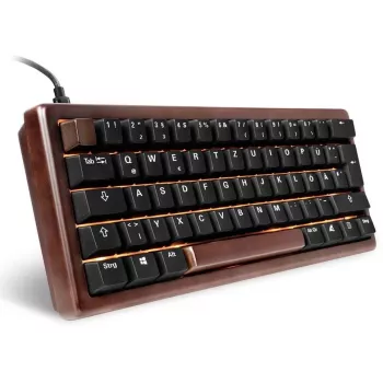 Sharkoon 100068100 tastatūra Office USB QWERTZ vācu 61 taustiņi RGB LED