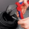 Knipex 97 33 03 MultiCrimp knaibles PV savienotājiem MC4 un MC4 EVO2