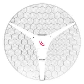 Tīkla antena MikroTik LHG XL HP5 27,5 dBi 5 GHz dubultā polarizācija, PoE, 245 mm augstums, 55 cm diametrs