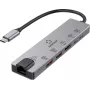 Renkforce USB-C dokstacija RF-USBH-550, saderīga ar Acer, Apple (RF-6649662)