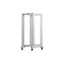 LANBERG 19 collu atvērtais statīvs 27U 600x800 mm pelēks