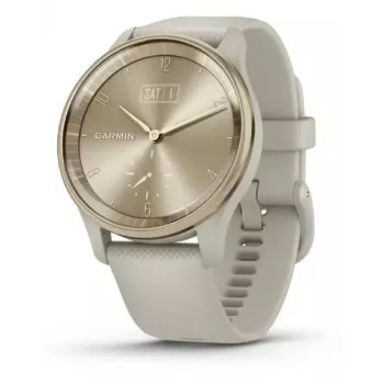 Garmin vivomove Trend LCD 40 mm Hibrīda pulkstenis ar skārienekrānu 254 x 346 pikseļi Zelts GPS