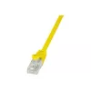 Tīkla vads LogiLink 1m RJ-45 Cat5e Dzeltens