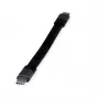 USB kabelis ROLINE 11029078 USB4 Gen 3x2 0.15 m USB C Melns