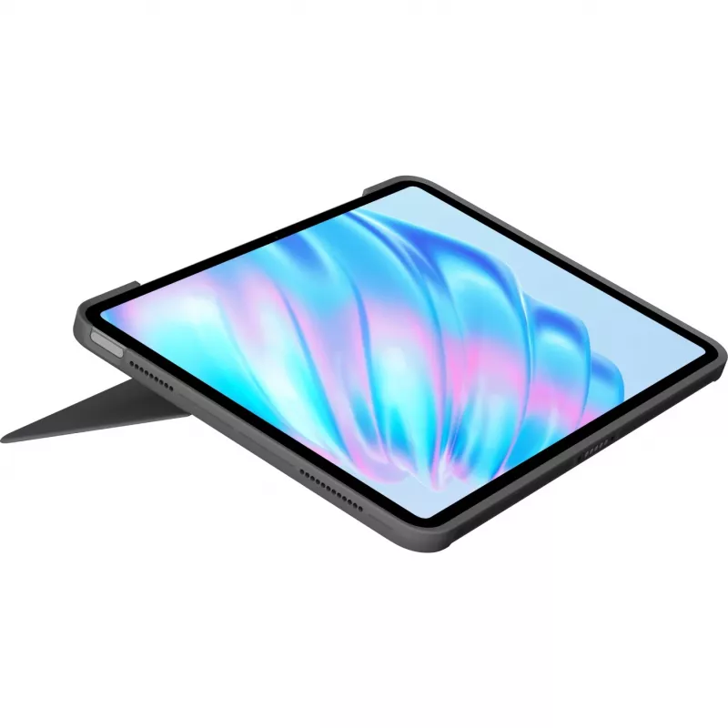 Klaviatūras maciņš Logitech Combo Touch QWERTY dāņu, somu, norvēģu, zviedru Smart Connector pelēks