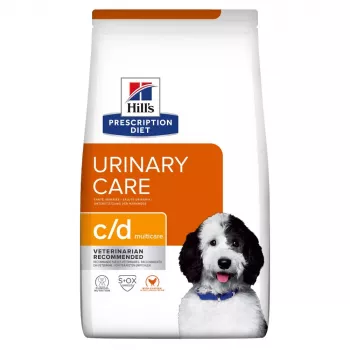 HILL'S PRESCRIPTION DIET Canine c/d Multicare sausā barība suņiem ar vistu 12 kg