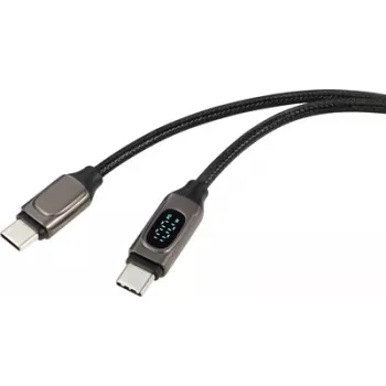 Renkforce RF-6249292 USB kabelis Sudraba