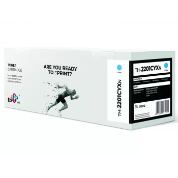 Toners HP Color LaserJet Pro 4202 W2201X TH-2200CYXN 100% jauns ciāns