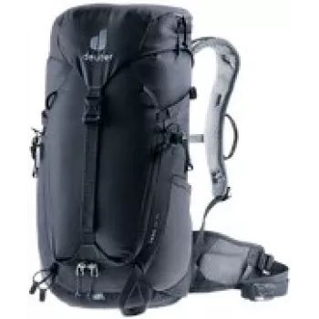 Mugursoma DEUTER Trail 16 SL melna — 16 L dienas mugursoma sievietēm, saderīga ar hidratācijas sistēmu