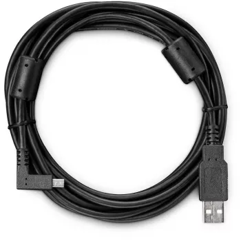WACOM USB kabelis 3 m ar USB-A savienotāju, modelis ACK4220601, melns