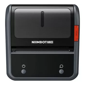 Termoprinteris etiķetēm NIIMBOT B3S_P 203 dpi Bluetooth portatīvs, pelēks
