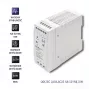 Qoltec Din Sliežu Barošanas Bloks | 40W | 24V | 1.67A | Balts | Plāns