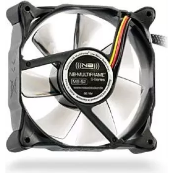 Ventilators NOISEBLOCKER Multiframe M8-S2 80mm korpusa
