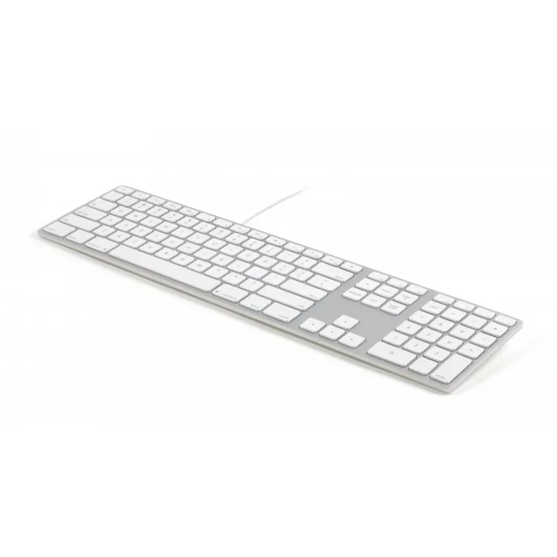 Matias FK318B-UK Aluminum Mac Hub 2xUSB Space Gray — mehāniskā tastatūra Mac ar USB centrmezglu