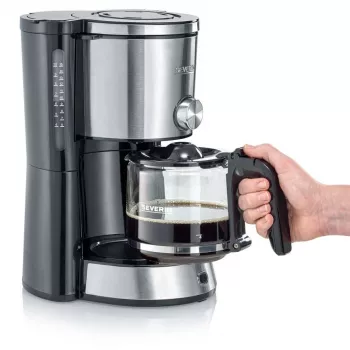 SEVERIN KA4825 Kafijas automāts melns/nerūsējošs tērauds