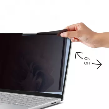 Dicota D50021-2SM Privātuma filtrs 2-virzienu sānu stiprinājums 39,6 cm (15,6 inch) 16:10 bezrāmja