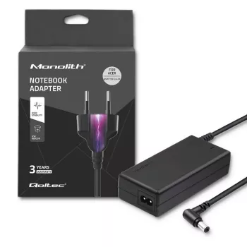 Qoltec barošanas bloks Acer klēpjdatoriem 65W 19V 3.42A 5.5x2.5mm
