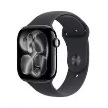 Viedpulkstenis Apple Watch S11 Cell 46mm ar Sporta Siksniņu Melns — Apple MFC94WF/A