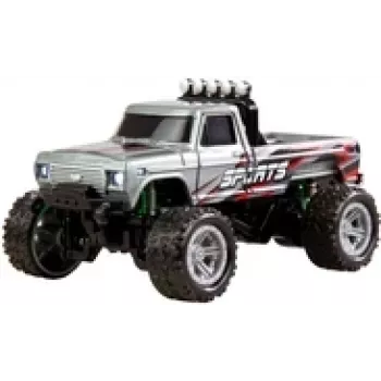 Radio Vadāms Monster Truck Amewi DieCast 1:64 RTR, pelēks, mērogs 1:64