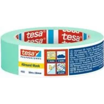 tesa ALLROUND MASK 04352-00002-00 Krepplente Mint (G x P) 50 m x 30 mm 1 gab.
