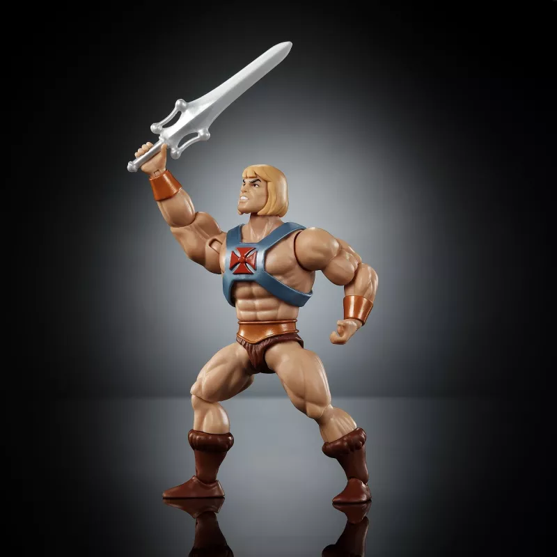 MATTEL Masters of the Universe Origins Faker — kolekcionējama figūriņa, kustīgas locītavas, multfilmas iedvesmots