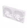 Akasa VEGAS A24 12 cm baltais lodes gultņu ventilators