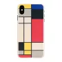 Viedtālruņa maciņš man and wood iPhone X/XS, koka aizmugure, balts rāmis