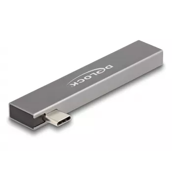 DeLOCK 3 Portu Plāns USB Hubs USB Type-C 10 Gbps 2 x USB 2.0