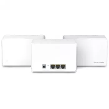 TP-Link Halo H3000X (3-pack) Wi-Fi 6 tīkla sistēma, divu joslu (2.4 GHz / 5 GHz), balta