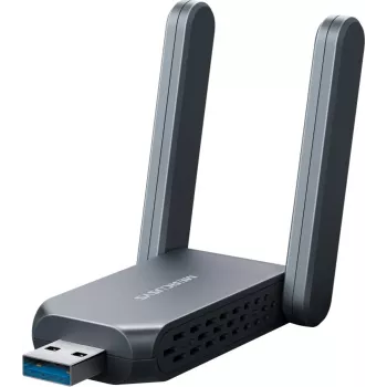 Bezvadu USB adapteris MERCUSYS MA37BEH — augstas pastiprinājuma Wi-Fi 7 (BE6500) USB-C/USB-A saderība
