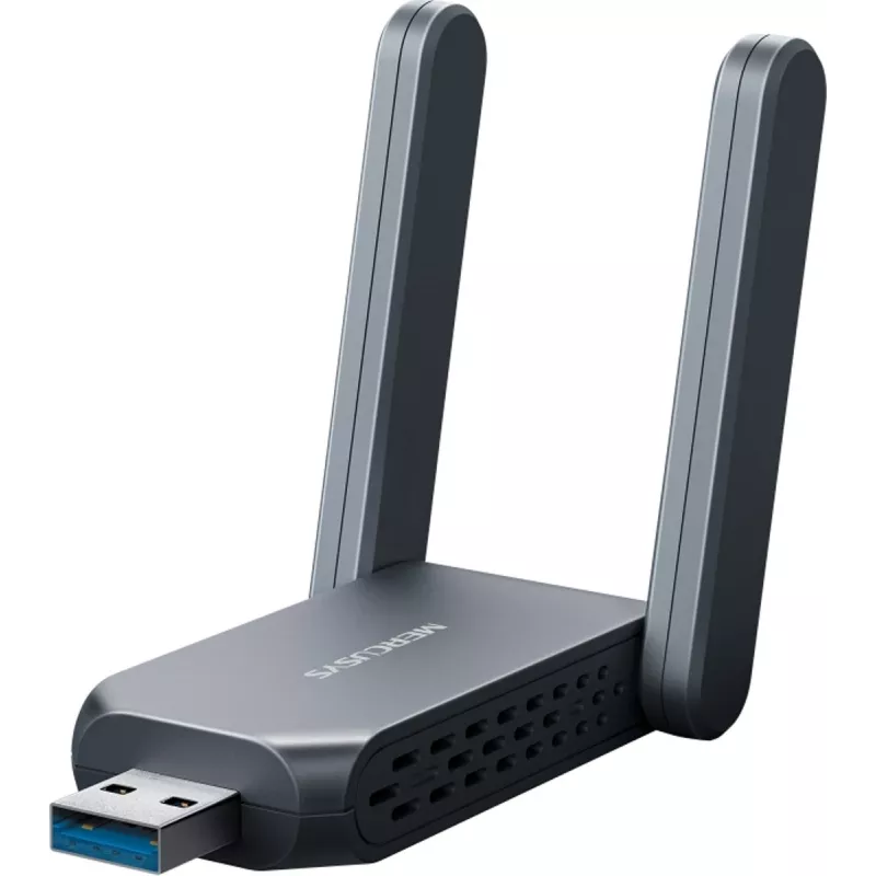 Bezvadu USB adapteris MERCUSYS MA37BEH — augstas pastiprinājuma Wi-Fi 7 (BE6500) USB-C/USB-A saderība