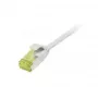 Patch kabelis RJ45, CAT6A 500MHz, 1,0m, Pelēks, U/FTP, tievs apaļš d=3,8mm, TPE/LSZH (Superflex), AWG32, ar Cat.7 izejas kabeli, Synergy 21 (S217303V3)