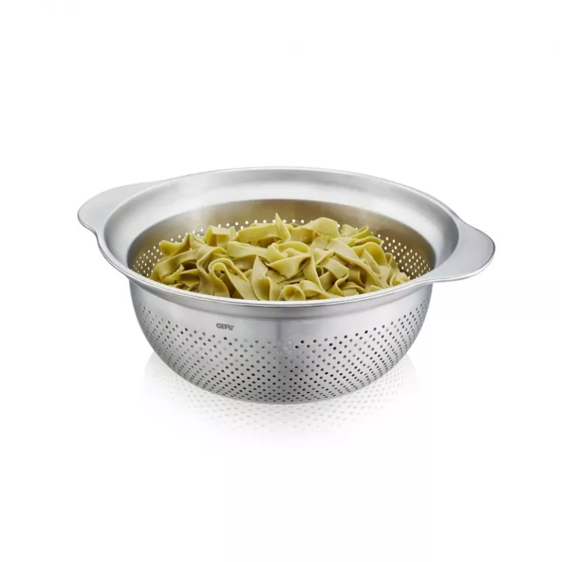 GEFU virtuves siets PREMIO G-28132, 27 cm nerūsējošā tērauda sietiņš, rokas