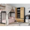 Topeshop SZAFA MALWA AN/AR K bedroom wardrobe/closet 5 shelves 2 durvis(s)