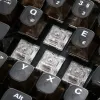 Mehāniskā spēļu tastatūra Sharkoon Crystal Shark Black DE ar RGB apgaismojumu