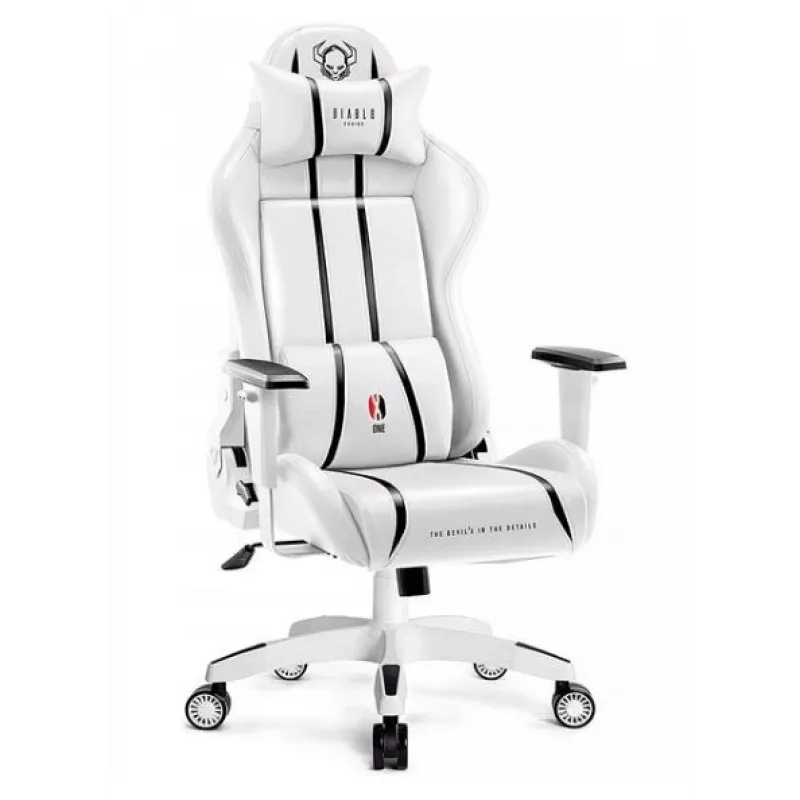 Diablo X-ONE 2.0 Normal gaming krēsls balts un melns