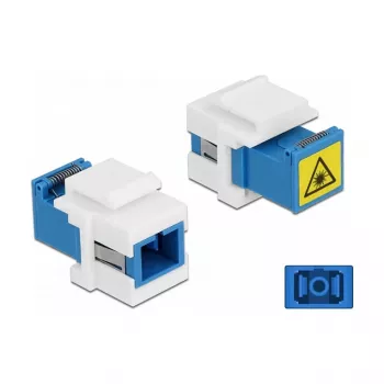 Keystone modulis SC Simplex sievišķais uz SC Simplex sievišķais DeLOCK 86832