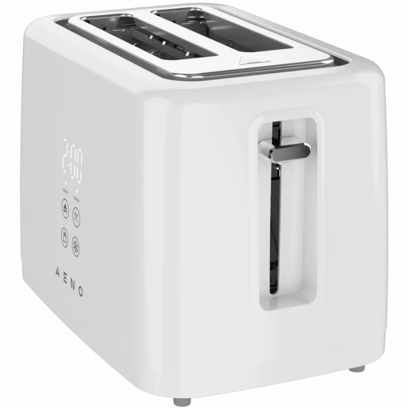 Toasteris AENO ATS0002W 2 sloti, 780–930 W, balts
