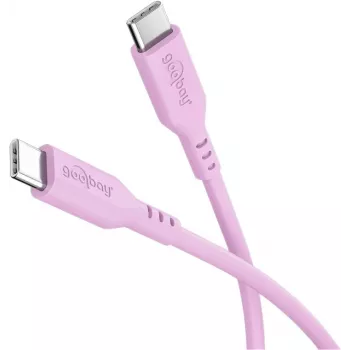 Goobay 77746 USB-C silikona kabelis 1,5m