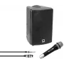Pārnēsājama PA sistēma Omnitronic WAMS-08BT MK2 ar Bluetooth savienojumu