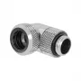 Barrow Multi-Link Adapter Savienotājs 90° G1/4 AG uz 12mm AD Cietcaurulei - Grozāms, Sudrabs (TWT90KND-K12 s)