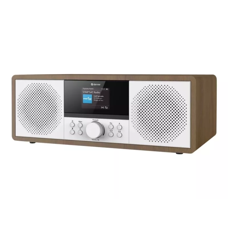 Interneta radio Denver MIR-270DW DAB+ FM 20W Koka korpuss