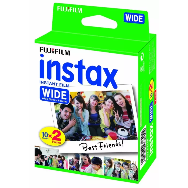 Fujifilm Instax Wide Film 20 gab. 108 x 86 mm