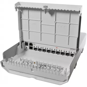 Slēdzis MIKROTIK CRS310-1G-5S-4S+OUT ar PoE portu