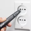 FLIR VP52-2 bezkontakta sprieguma detektors CAT IV 1000 V LED, vibrācija, akustisks, kabatas melns